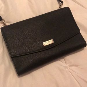 Kate spade wallet crossbody in Black